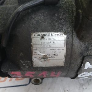 COMPRESSOR AC NISSAN QASHQAI 2.0DCI 150CV , REF: 92800BR70A - 92600BR7AA
