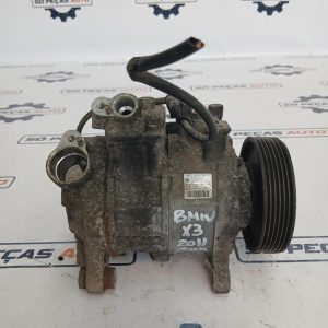 COMPRESSOR AC BMW X3 xDRIVE 2.0d 184CV , REF: 6452-9225701-01 - 6SEU14A