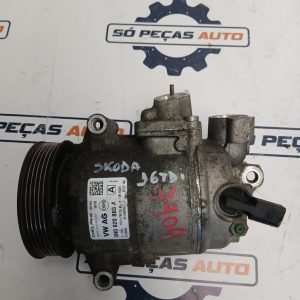 COMPRESSOR AC SKODA OCTAVIA 1.6TDICR 105CV , REF: 5N0820203A - 01140562