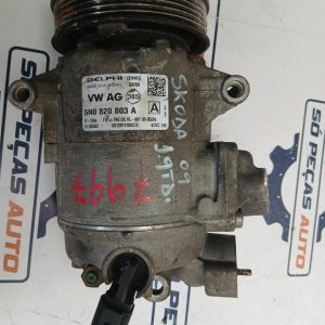 COMPRESSOR AC SKODA OCTAVIA 1.9TDI 105CV , REF: 5N0820803A - 01140562