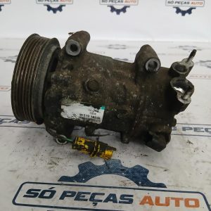 COMPRESSOR AC PEUGEOT 207 1.6HDI 90CV , REF: 9651910980 -