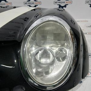 FAROL ESQUERDO PRETO MINI ONE R55 ANO: 2001