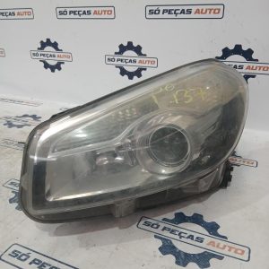 FAROL ESQUERDO CINZA NISSAN QASHQAI J10 N-TEC 1.5DCI 2010-2013 ANO: 2011