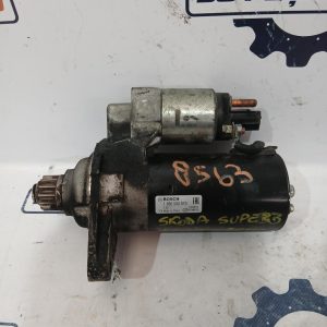 MOTOR ARRANQUE SKODA SUPERB 1.6TDI CR 120CV - BOSCH, REF: 1986S00870 -