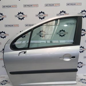 PORTA FRENTE ESQUERDA CINZA PEUGEOT 207 1.6HDI  ANO: 2008