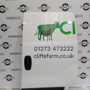 PORTA LATERAL ESQUERDA BRANCA CITROEN NEMO 1.3HDI ANO: 2015